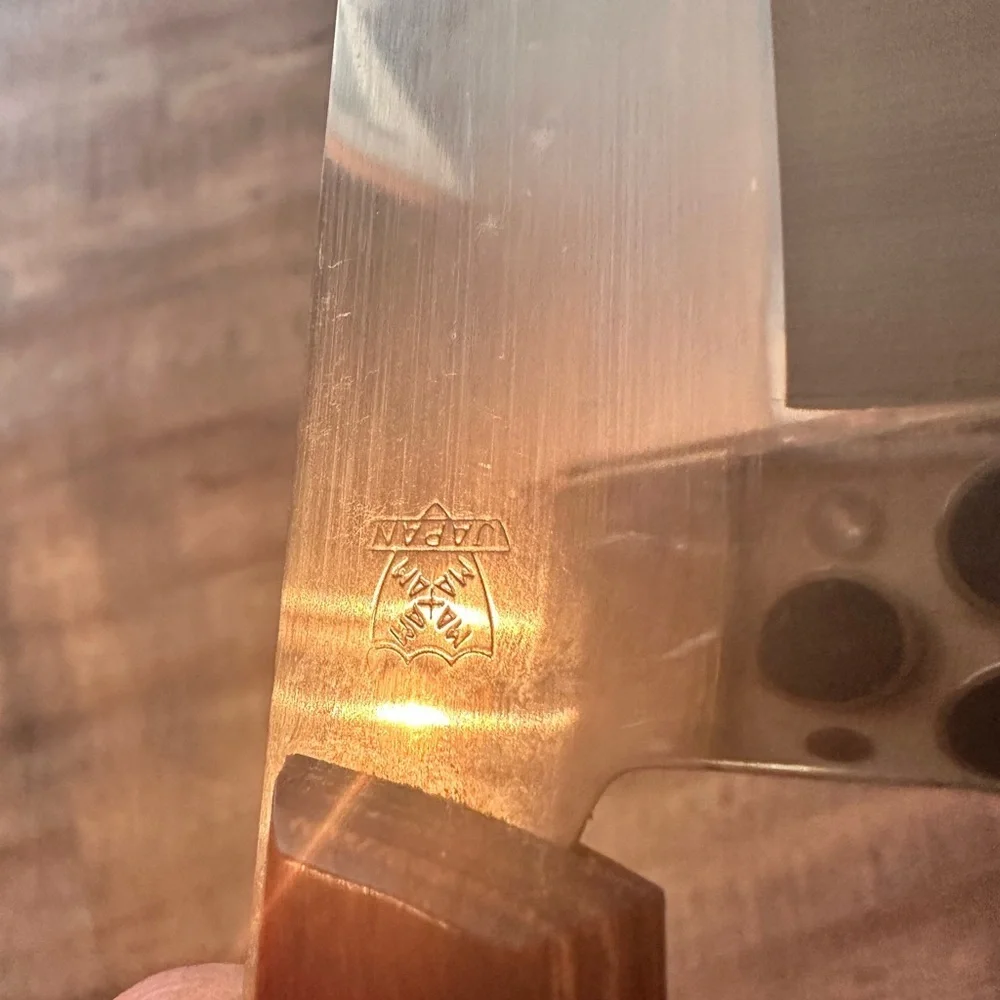 Maxam Steel vintage Japanese knife set